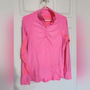Champion Neon Pink Quarter Zip
